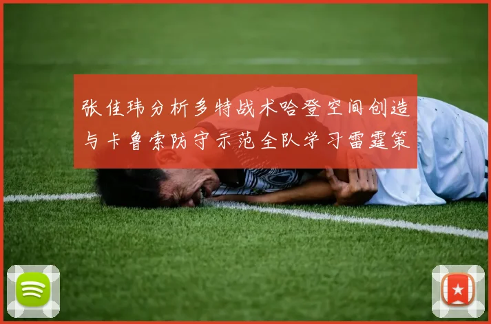张佳玮分析多特战术哈登空间创造与卡鲁索防守示范全队学习雷霆策略